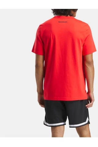 Reebok Basketball T-shırt 100214160 Erkek Tişört Kırmızı S-xxl kırmızı