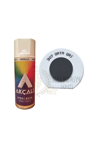 Akçalı Orta Gri Sprey Boya 400 ML - Ral7015 - 307