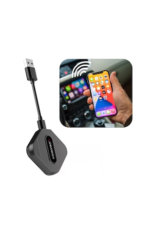 Ayt Powermaster Z1d Araç Ekran Yansıtma Kablosuz Wifi Android Auto Cep Telefonu Oto Ekran Yansıtma Mirrorlink