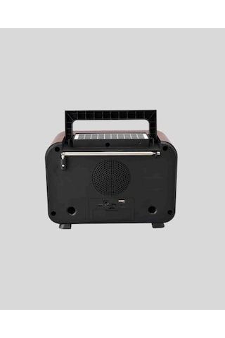 Solar Şarjlı Şömine Alev Efektli Bluetooth Hoparlör 7w Taşınabilir Ses Sistemi -