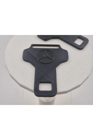 Mercedes Kemer Tokası , Mercedes Araç Kemer Tokası , Plastik Kemer Tokası - 2 Adet