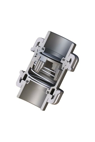 Nozbart Pvc Yaylı Çekvalf Ø 50 Mm