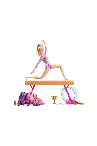 Mattel Barbie Jimlastik Yapıyor Hrg52