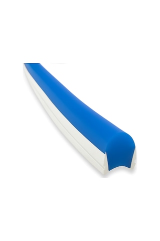 Mavi 6mm İkinci Nesil Silikon Neon Led Şerit Kılıfı 5 Metre Difüzör Tüp Led Hariç