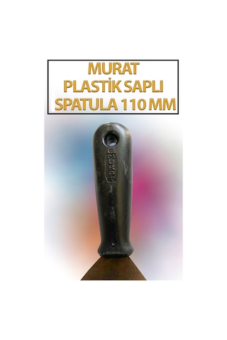 Plastik Saplı Spatula No 110 Ekonomik, Paslanmaz Spatula Ağız Genişliği 110 Mm