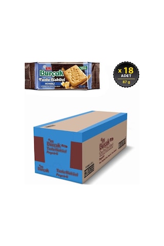 Burçak Peynirli Tuzlu Bisküvi 87 G X 18 Adet