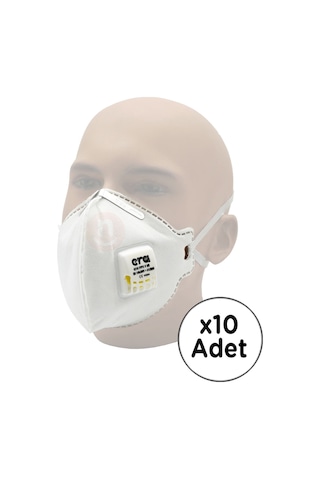 Era Toz Maskesi 4310 Ventilli Katlanır FFP3 V NR 10 Adet