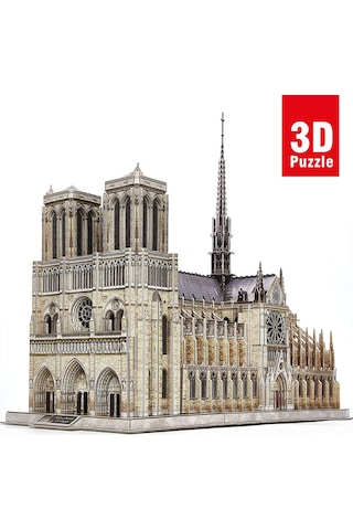 Cubic Fun Notre Dame De Paris 3d Puzzle