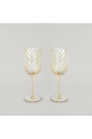 Linens Nicole 2'li 400 Ml Kadeh Amber Amber