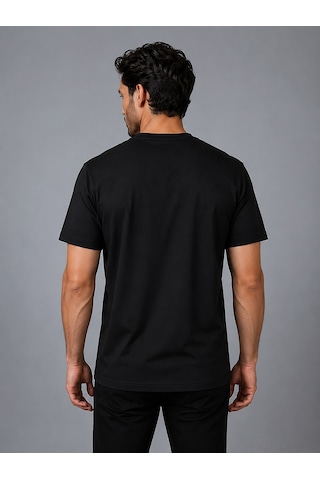 Bisse Siyah Bi Si Klet Yaka Basi C T-shirt Ts26y26105 D-90