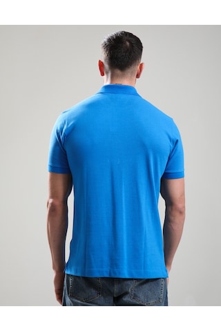 Lacoste Geniş Beden Erkek Polo T-shirt Mavi
