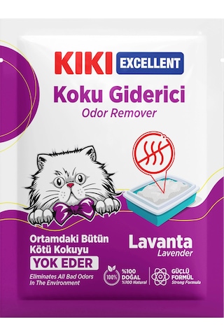 Kıkı Excellent Kedi Koku Giderici Lavanta Kokulu 25 G