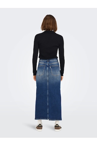 Only Onlayoe Hw Front Slit Kadın Denim Etek 15311569-19435 001
