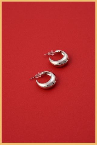 Aurrari Altın Kaplama Bombe Halka Küpe Seti Altın