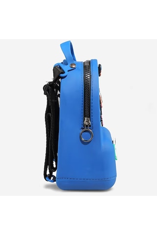 Vicco Pvc Mini Boy Çocuk Plaj Çantası Kreş Çantası Sırt Çantası Okul Çantası Unisex Çanta Lacivert