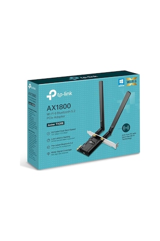 Tp-lnk Archer Tx20e Ax1800 Wı-fı 6 Bluetooth 5.2 Pcıe Adaptor