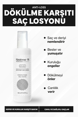 Sisteme 11 Dökülme Karşıtı Saç Bakım Losyonu 150 Ml