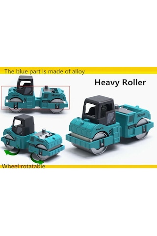 Birlik Oyuncak Alloy Model 1 64 Ölçek 6'lı İnşaat Araçları Seti