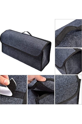 Araba Bagaj Organizer Araç Alet Eşya Düzenleyici Cepli Çanta Oto