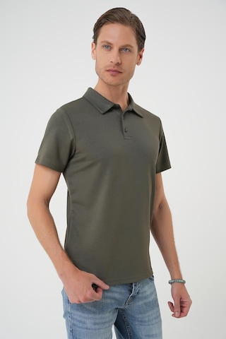 Efor Comfort Fit Polo Yaka Esnek Pamuk Casual Haki Tişört Ts 886 Haki