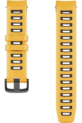 Garmin Instinct Taktik / Gelgit / Esports İçin Uygun Çift Renkli Silikon Saat Kayışı Garmin Instinct2 Solar Yedek Bilek Kayışı