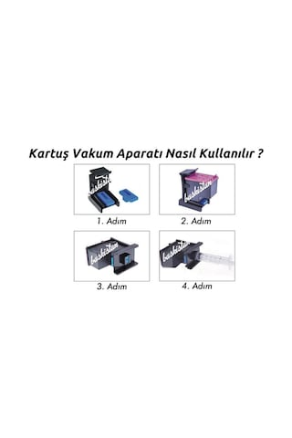 Hp Uyumlu Kartuş Dolum Seti