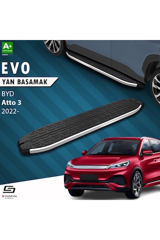 S-dizayn Byd Atto 3 Evo Krom Yan Basamak 193 Cm 2022 Üzeri