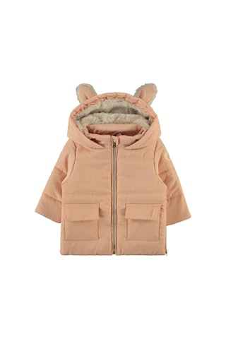Civil Baby Pelüş Kulaklı 6-18 Ay Mont Açık Somon