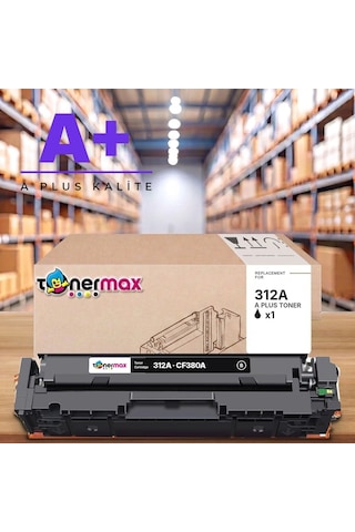 Hp 312a Cf380a Siyah Uyumlu Toner A Plus / Color Laserjet Pro Mfp M476dn / M476dw / M476nw