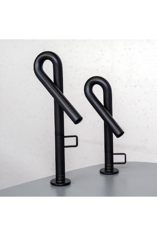 Fontana Lavabo Bataryası Mat Siyah Fk-6115 Mat Siyah