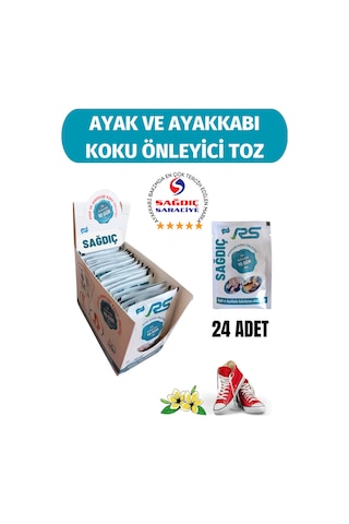 Sağdıç Saraciye Ayakkabı Koku Önleyici Toz 24 x 12 G Sağdıç Saraciye Ayakkabı Koku Önleyici Toz 24 x 12 G