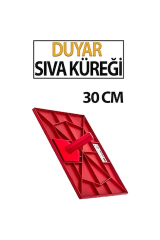 Sıva Küreği Sağlam Sert Plastik 43,5 X 35,5 Cm Boyutunda -