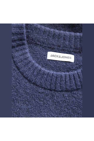 Jack & Jones Erkek Relaxed Fit Triko Kazak - Soho - 12278924 Çok Renkli