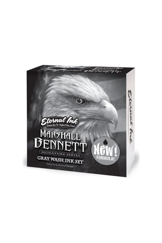 Marshall Bennett Gray Wash 4'lü Set - Eternal Ink - 1oz/30ml