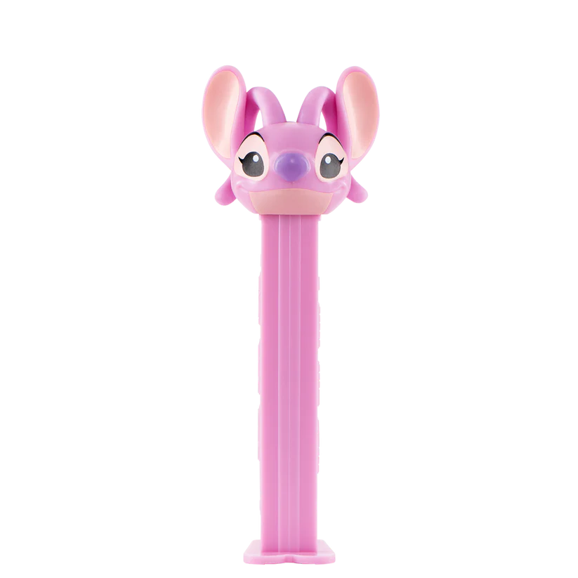 Pez Dispenser Stitch Angel Meyve Aromalı Şekerleme Makinesi Ve Şekerleme Yedekleri