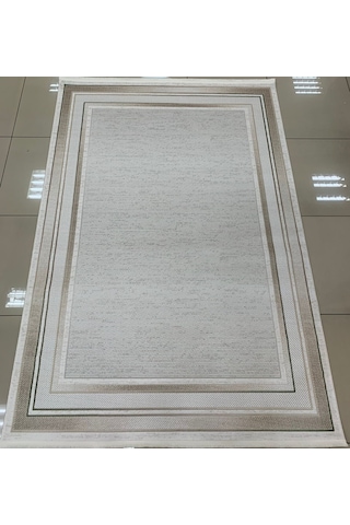 Padişah Halı Eternity 79815 040 Serisi Akrilik Salon Oturma Odası Halısı Krem - Kahve