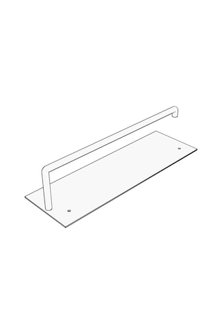 Kağıt Havluluk Metal Rulo Havlu Askısı Siyah MC0025 Siyah