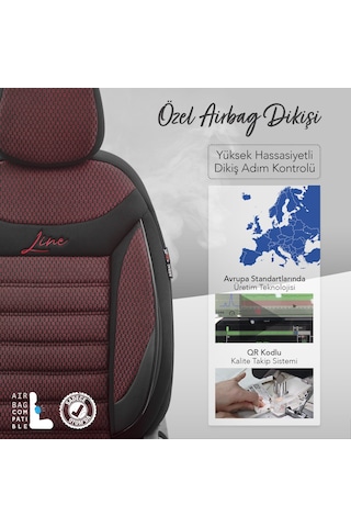 Otom Line Design Ekstra Destekli Oto Koltuk Kılıfı 550066786