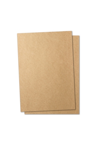 Kraft 35x50 CM 120 G Baskısız Karton Oto Paspas Kağıdı 100 Adet