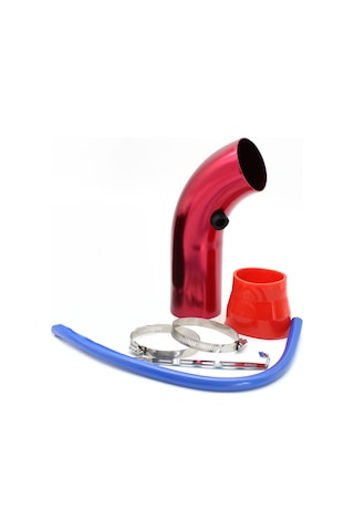 Açık Hava Filtre Borusu Kırmızı 76mm