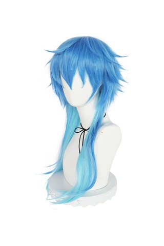 Dramatik Cinayet Dmmd Seragaki Aoba Cosplay Peruk Degrade Mavi Isıya Dayanıklı Sentetik Saç Peruk Yjd Multı