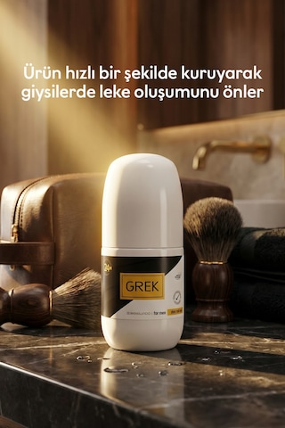 Doğal Içerikli Grek Deo Erkek Roll On Özel Kokusu İle 50 Ml