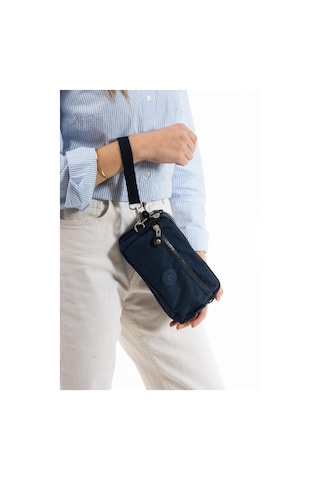 Baginn Klinkır Kumaş Mini Çapraz Askılı Kadın Çanta Yağmur Geçirmez El Askılı Çanta 20 10 Cm Mega Bag Lacivert