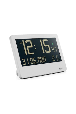 Braun Bc14w Beyaz Dijital Duvar Saati Brn.bc14w