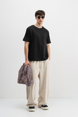 Vamos Baggy Fit Eşofman Alt V80-43 Taş