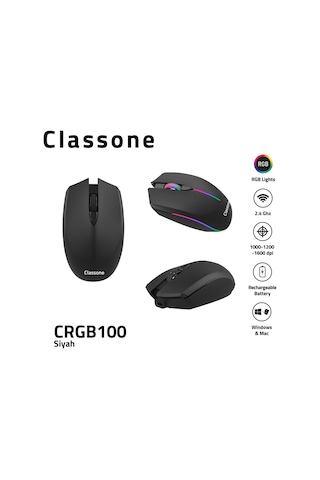 Classone CRGB100 Kablosuz Optik Mouse