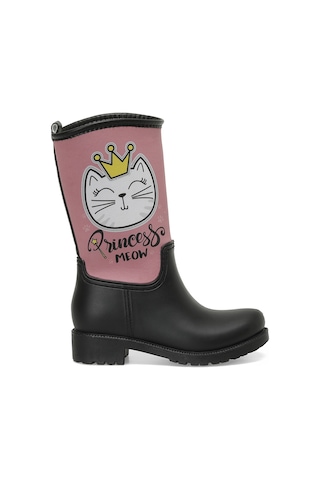 Bınono Elıs F 3pr Siyah Kız Çocuk Yağmur Çizmesi 000000000101487184 Pembe - Siyah