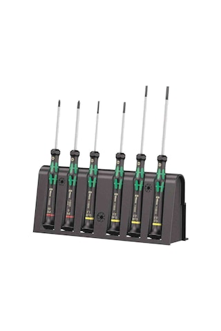 Wera 2035 Düz6 A Mikro PhYıldızDüz Tornavida Set 05118150001