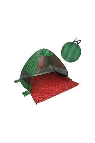 Prestigegoods Otomatik Açılır Plaj Çadırı Karpuz Yeşil, Dayanıklı Ve Hava Alçısı Yeşil