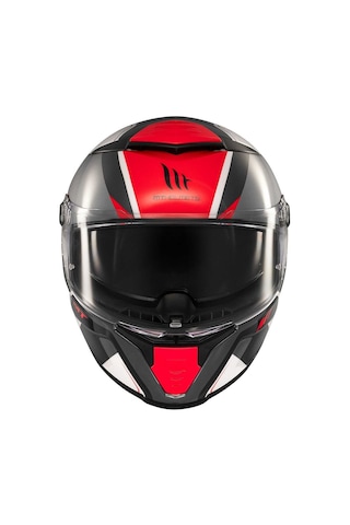 Mt Thunder 4 Sv Freeway A5 Parlak Gri Kapalı Kask Renkli